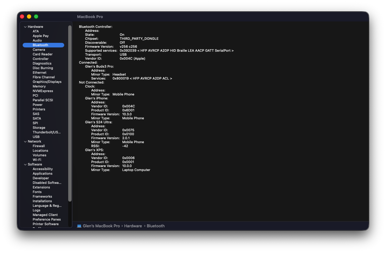 GramSMC - Bluetooth
