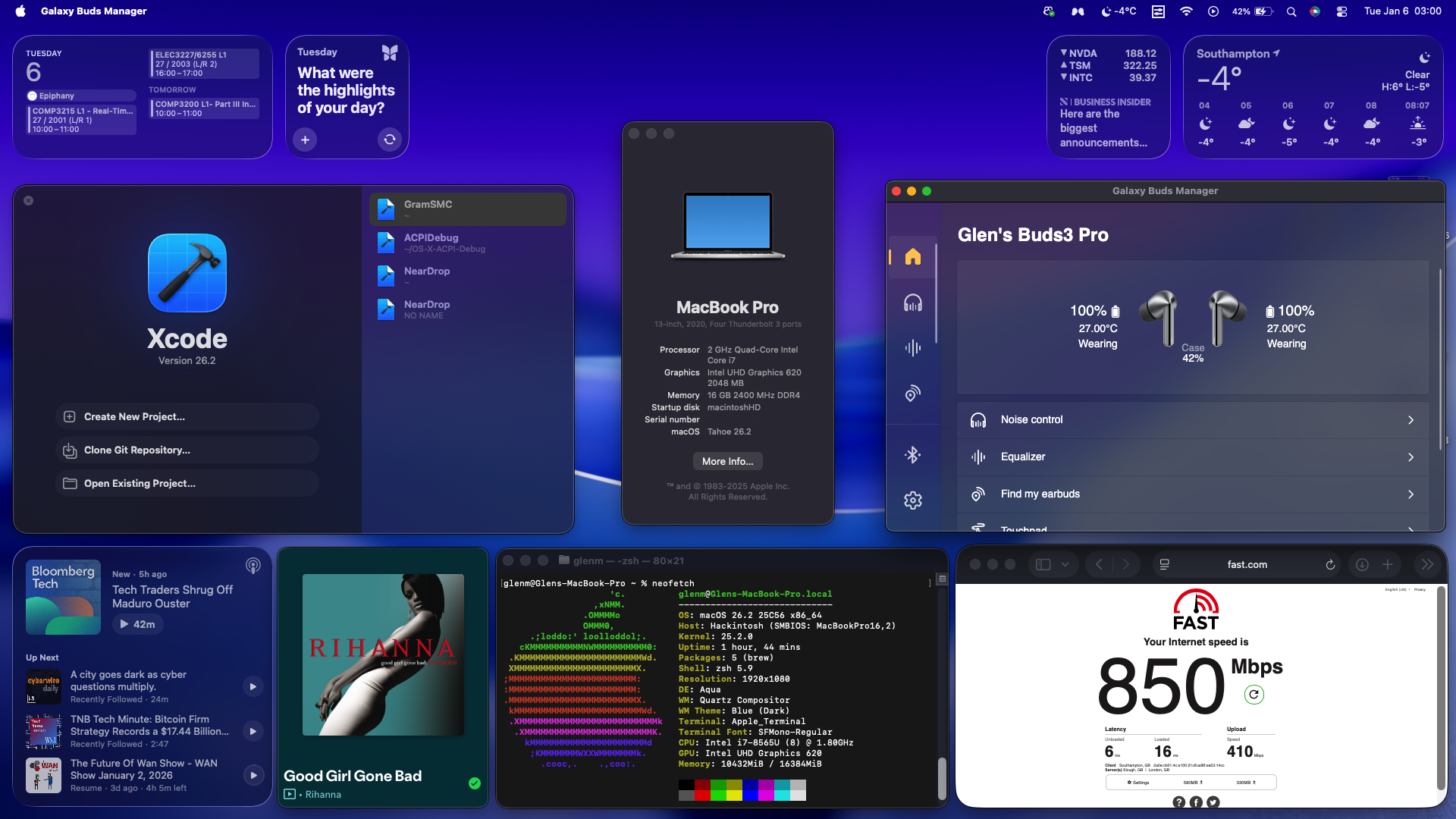 GramSMC - Desktop Overview