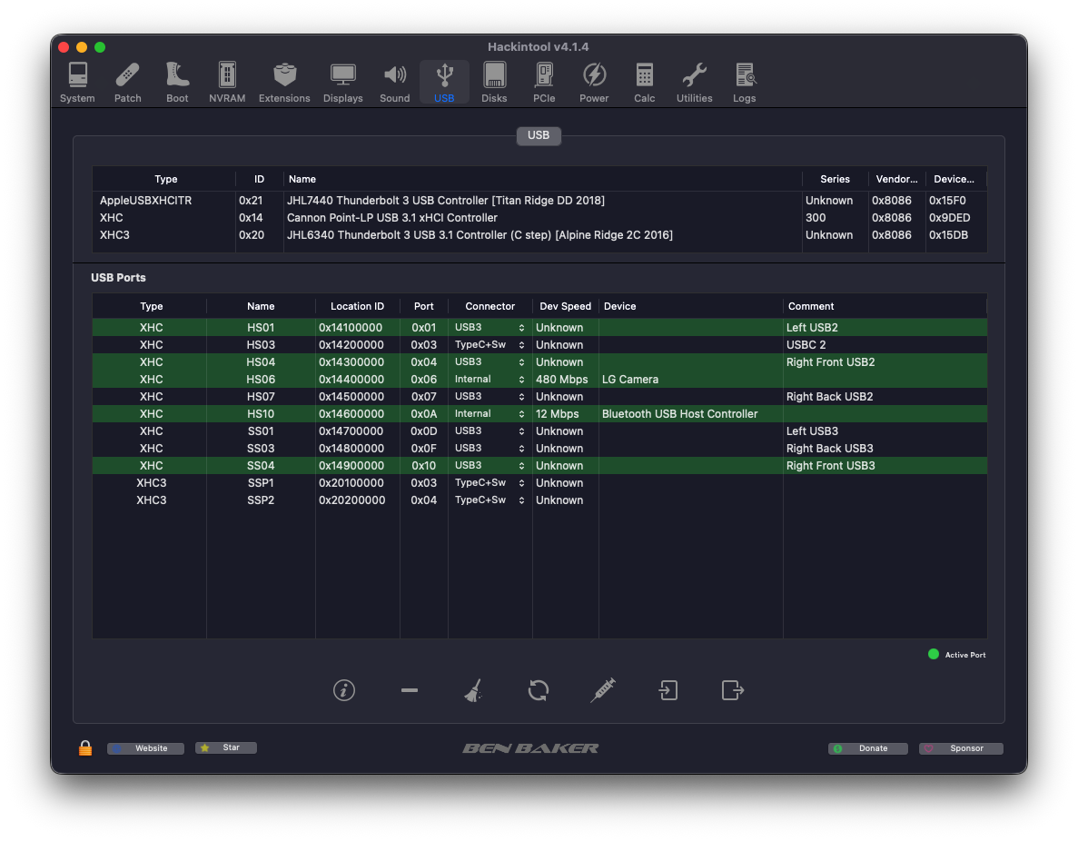 GramSMC - USB Mapping
